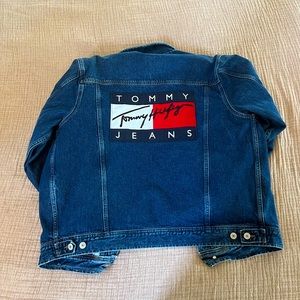 New Tommy Hilfiger Unisex Jean Jacket Retro M